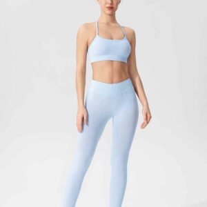 بنطلون يوغا منقوش RUXI sd363