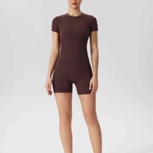 شورت ركوب الدراجات باللون الأزرق