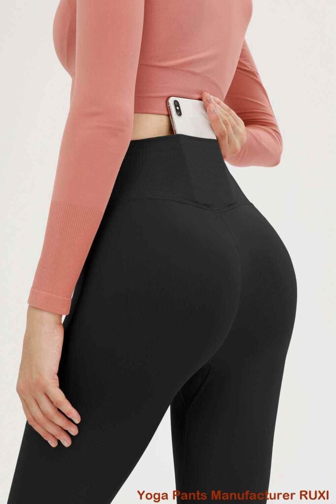 بنطال ضيق مع جيب RUXI sd3667